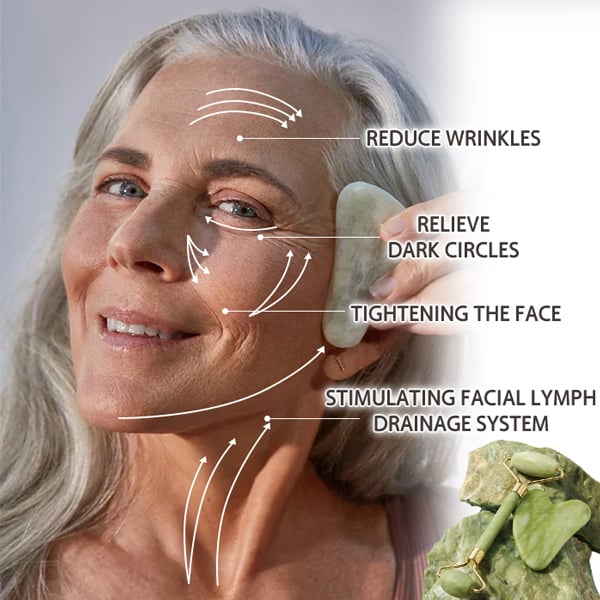 🍀(Hot sale)🍀Powder Crystal Jade Massage Facial Beauty Set