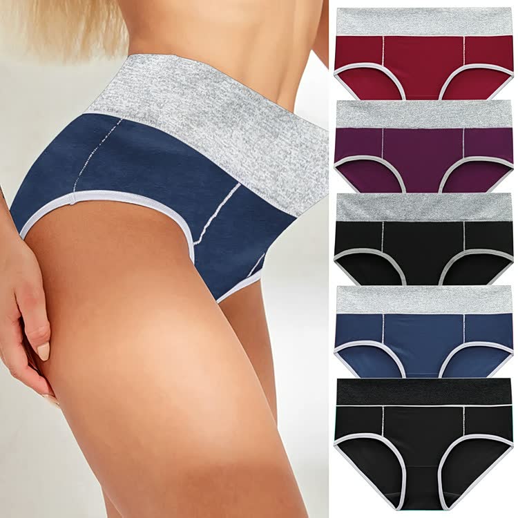 Ladies High Waist Women Underwear Back Panties