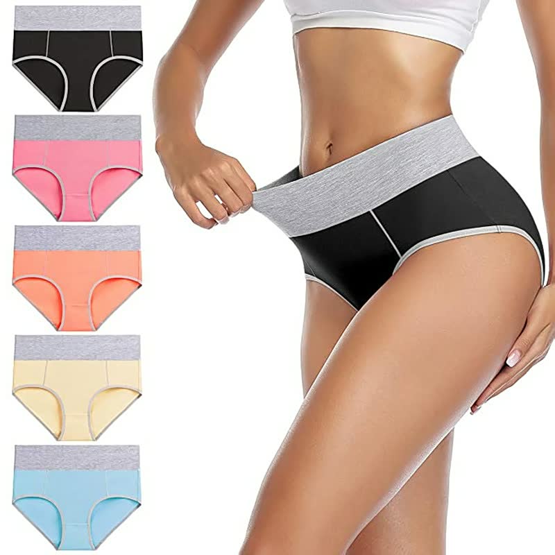 Ladies High Waist Women Underwear Back Panties