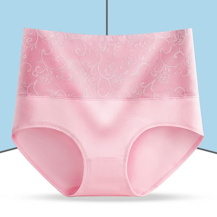 High Waist Underwear Women&#39;s Cotton Waist Cincher Butt-lifting Briefs